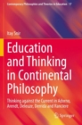 Image for Education and Thinking in Continental Philosophy