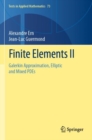 Image for Finite elementsII,: Galerkin approximation, elliptic and mixed PDEs