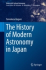 Image for The History of Modern Astronomy in Japan