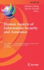 Image for Human Aspects of Information Security and Assurance