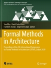 Image for Formal methods in architecture  : proceedings of the 5th International Symposium on Formal Methods in Architecture (5FMA), Lisbon 2020