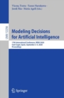 Image for Modeling Decisions for Artificial Intelligence : 17th International Conference, MDAI 2020, Sant Cugat, Spain, September 2–4, 2020, Proceedings