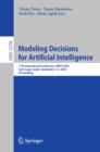 Image for Modeling Decisions for Artificial Intelligence: 17th International Conference, MDAI 2020, Sant Cugat, Spain, September 2-4, 2020 : Proceedings