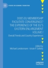 Image for Does EU Membership Facilitate Convergence? The Experience of the EU&#39;s Eastern Enlargement - Volume I