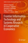 Image for Frontier Information Technology and Systems Research in Cooperative Economics