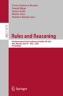 Image for Rules and reasoning: 4th International Joint Conference, RuleML+RR 2020, Oslo, Norway, June 29 - July 1, 2020, Proceedings : 12173