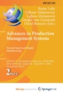 Image for Advances in Production Management Systems. Towards Smart and Digital Manufacturing : IFIP WG 5.7 International Conference, APMS 2020, Novi Sad, Serbia, August 30 - September 3, 2020, Proceedings, Part