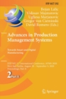 Image for Advances in Production Management Systems. Towards Smart and Digital Manufacturing