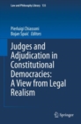 Image for Judges and Adjudication in Constitutional Democracies: A View from Legal Realism