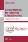 Image for Formal Methods for Industrial Critical Systems : 25th International Conference, FMICS 2020, Vienna, Austria, September 2–3, 2020, Proceedings