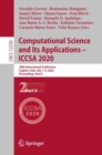 Image for Computational Science and Its Applications - ICCSA 2020: 20th International Conference, Cagliari, Italy, July 1-4, 2020, Proceedings, Part II