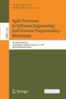 Image for Agile Processes in Software Engineering and Extreme Programming – Workshops : XP 2020 Workshops, Copenhagen, Denmark, June 8–12, 2020, Revised Selected Papers