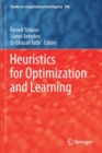 Image for Heuristics for Optimization and Learning
