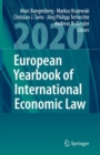 Image for European Yearbook of International Economic Law 2020 : 11
