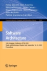 Image for Software Architecture: 14th European Conference, ECSA 2020 Tracks and Workshops, L&#39;Aquila, Italy, September 14-18, 2020, Proceedings
