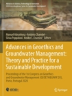 Image for Advances in Geoethics and Groundwater Management : Theory and Practice for a Sustainable Development