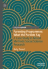 Image for Parenting Programmes: What the Parents Say