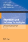 Image for Information and Software Technologies