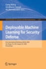 Image for Deployable Machine Learning for Security Defense