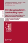 Image for HCI International 2020 – Late Breaking Papers: Digital Human Modeling and Ergonomics, Mobility and Intelligent Environments