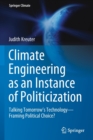 Image for Climate Engineering as an Instance of Politicization