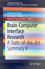 Image for Brain-computer interface research  : a state-of-the-art summary9