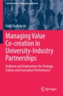 Image for Managing Value Co-creation in University-Industry Partnerships
