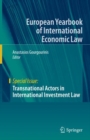 Image for Transnational Actors in International Investment Law
