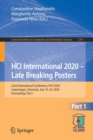 Image for HCI International 2020 – Late Breaking Posters : 22nd International Conference, HCII 2020, Copenhagen, Denmark, July 19–24, 2020, Proceedings, Part I
