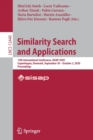 Image for Similarity Search and Applications : 13th International Conference, SISAP 2020, Copenhagen, Denmark, September 30 – October 2, 2020, Proceedings