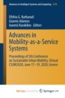 Image for Advances in Mobility-as-a-Service Systems : Proceedings of 5th Conference on Sustainable Urban Mobility, Virtual CSUM2020, June 17-19, 2020, Greece