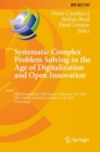Image for Systematic Complex Problem Solving in the Age of Digitalization and Open Innovation: 20th International TRIZ Future Conference, TFC 2020, Cluj-Napoca, Romania, October 14-16, 2020, Proceedings : 597