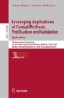 Image for Leveraging Applications of Formal Methods, Verification and Validation: Applications: 9th International Symposium on Leveraging Applications of Formal Methods, ISoLA 2020, Rhodes, Greece, October 20-30, 2020, Proceedings, Part III
