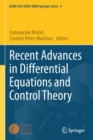 Image for Recent advances in differential equations and control theory  : ICIAM 2019