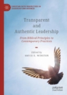 Image for Transparent and Authentic Leadership