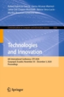 Image for Technologies and Innovation: 6th International Conference, CITI 2020, Guayaquil, Ecuador, November 30 - December 3, 2020, Proceedings