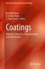Image for Coatings : Materials, Processes, Characterization and Optimization