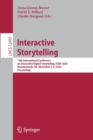 Image for Interactive Storytelling : 13th International Conference on Interactive Digital Storytelling, ICIDS 2020, Bournemouth, UK, November 3–6, 2020, Proceedings