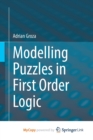 Image for Modelling Puzzles in First Order Logic