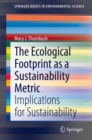 Image for The Ecological Footprint as a Sustainability Metric