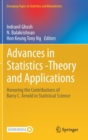 Image for Advances in Statistics - Theory and Applications