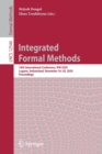 Image for Integrated Formal Methods : 16th International Conference, IFM 2020, Lugano, Switzerland, November 16–20, 2020, Proceedings