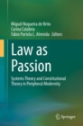 Image for Law as passion  : systems theory and constitutional theory in peripheral modernity