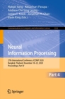Image for Neural Information Processing : 27th International Conference, ICONIP 2020, Bangkok, Thailand, November 18–22, 2020, Proceedings, Part IV