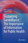 Image for Sustaining Surveillance:  The Importance of Information  for Public Health