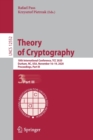 Image for Theory of Cryptography : 18th International Conference, TCC 2020, Durham, NC, USA, November 16–19, 2020, Proceedings, Part III