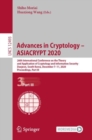 Image for Advances in Cryptology – ASIACRYPT 2020