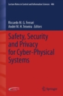 Image for Safety, Security and Privacy for Cyber-Physical Systems : 486