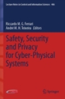 Image for Safety, security and privacy for cyber-physical systems