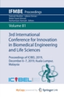 Image for 3rd International Conference for Innovation in Biomedical Engineering and Life Sciences